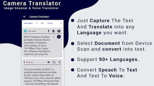 Camera Translator & All Language Voice To Text screenshot 1