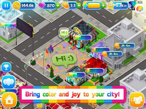 QutieLife - LGBTQ City Building Social Sim Game screenshot 9
