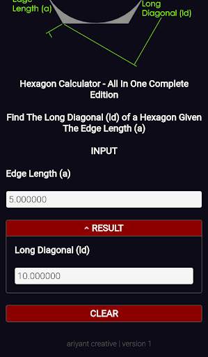 Hexagon Calculator - All In One Complete Edition screenshot 4
