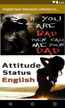 English New Status  (all collection in english) screenshot 5