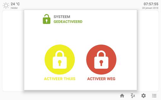 MQTT Alarm Control Panel screenshot 2