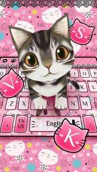 3D Cut Kitty Keyboard screenshot 2