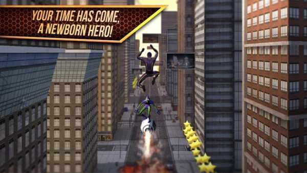Spider Flight 3D - Superhero screenshot 2