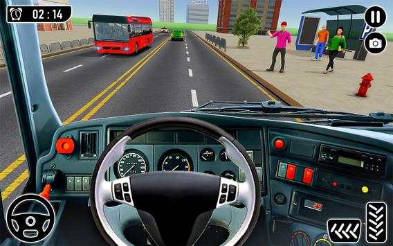 Modern City Coach Bus Simulator: Bus Driving Games screenshot 2