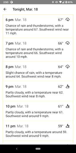 RadarX: Weather Radar/Forecast screenshot 4