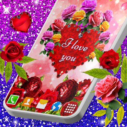 Diamond Hearts Live Wallpaper 6.9.34