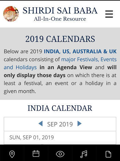 Shirdi Sai Baba All-In-One App With Live Darshan screenshot 16