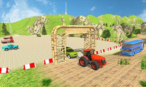 Tractor Towing Car Simulator Games screenshot 5
