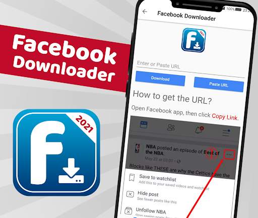Video Downloader For Facebook screenshot 1