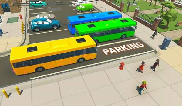 Passenger Bus City Coach Parking Simulator screenshot 3
