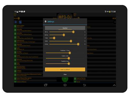 MP3-DJ the MP3-Player screenshot 6