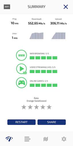 Speed Test Light 5G / 4G LTE / WiFi screenshot 3