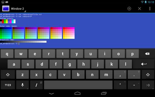 Terminal Emulator for Android screenshot 11