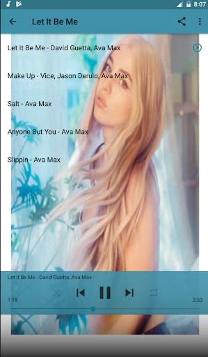 Ava Max Top Music Free screenshot 2