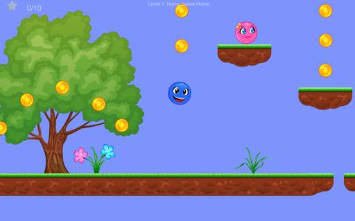 Blue Ball & Pink Ball screenshot 1