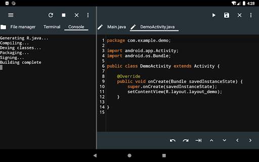 JStudio - ide for java screenshot 7