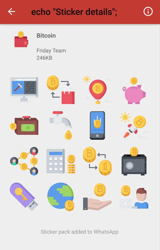 Programming Stickers for WhatsApp (WAStickers) screenshot 5
