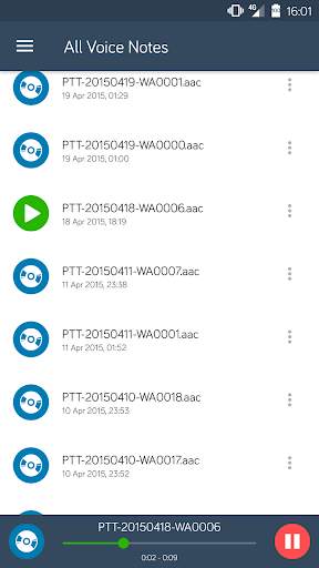 Sound Explorer for WhatsApp screenshot 2