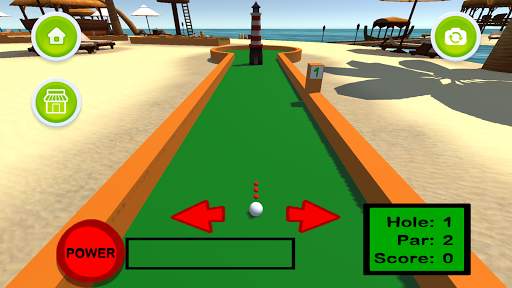 Mini Golf 3D Tropical Resort स्क्रीनशॉट 3