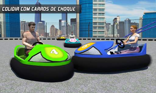 Parachoque Carro Crash Corrida Febre Demolição 3D screenshot 1