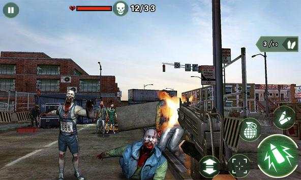 Dead Zombie Kill Shot 3D screenshot 1