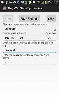 NinjaCat Security Camera screenshot 3