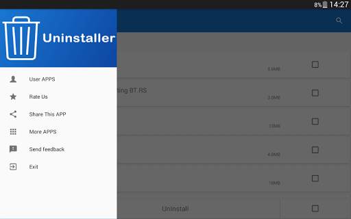 Uninstaller 10 تصوير الشاشة