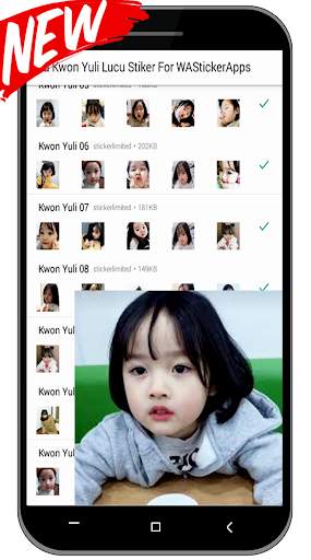 Wa Kwon Yuli Lucu Stiker For WAStickerApps screenshot 2