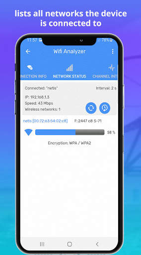 WIFI Analyzer and Signal Strength Meter screenshot 5