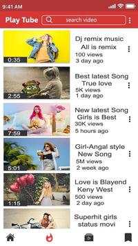 Online music player for youtube скриншот 3