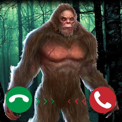Bigfoot Fake Prank Text &amp; Call icon