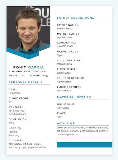 Biodata for marriage screenshot 3