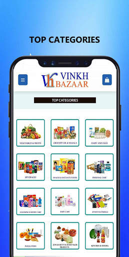 VinkhBazaar Online Grocery Vegetable Shopping App screenshot 1