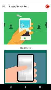 WhatsApp status saver app screenshot 1