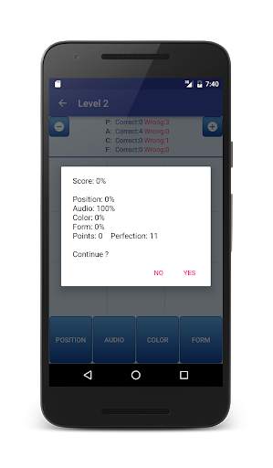 N-Back Brain Game Lite screenshot 7