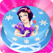 Fairy Princess Ice Cream Cake making Game icon
