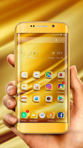 Tema Galaxy Launcher gratis screenshot 2