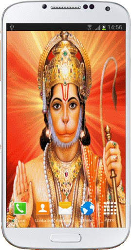 Lord Hanuman Live Wallpaper HD screenshot 2