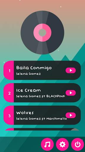 Selena Gomez Piano Tiles Game 2021 screenshot 1