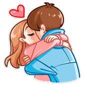 WAStickerApps Love of My Life Sticker for WhatsApp logo