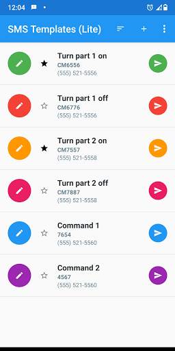 SMS Templates (Lite) screenshot 5