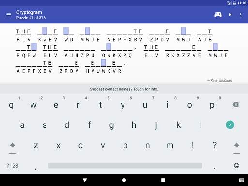Cryptogram - puzzle quotes screenshot 14