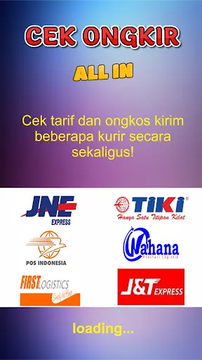 Cek Ongkir All In screenshot 1