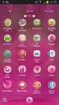 Hearts Theme for GO Launcher screenshot 3