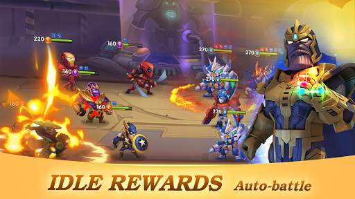 Superhero Wars: AFK Summoners - Legend Battle screenshot 2