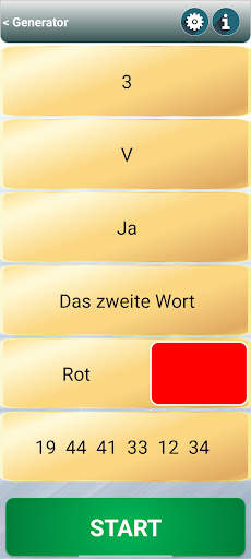 Zufallsgenerator screenshot 2