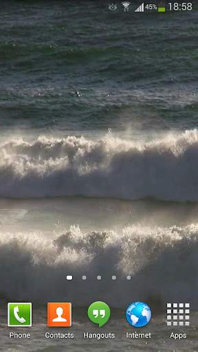 Ocean Waves Live Wallpaper HD4 screenshot 3