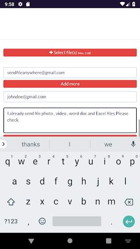 Send File Anywhere - Share file wifi transfer screenshot 8