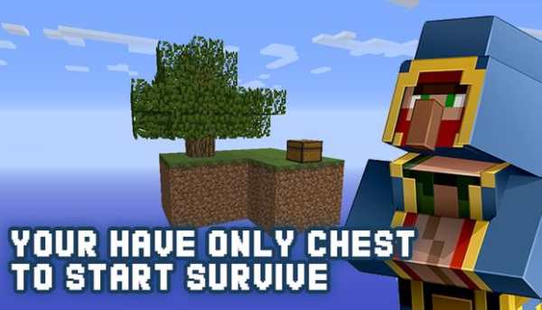 Sky block Minecraft PE screenshot 1
