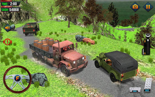 Real Offroad Jeep Driving - Crazy Truck Driver Sim screenshot 14